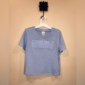 Be Kind Relaxed Cropped Tee